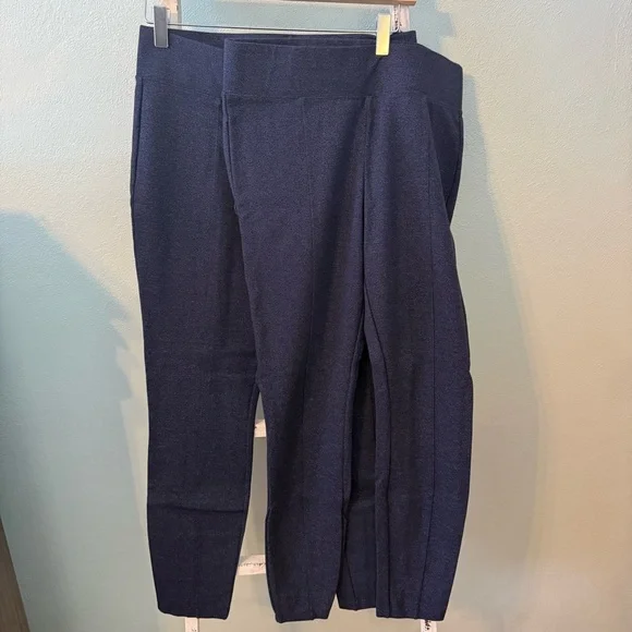 Old Navy Blue Denim Color Stevie High Rise Leggings Bundle of 2 Women Size M - Picture 2 of 11